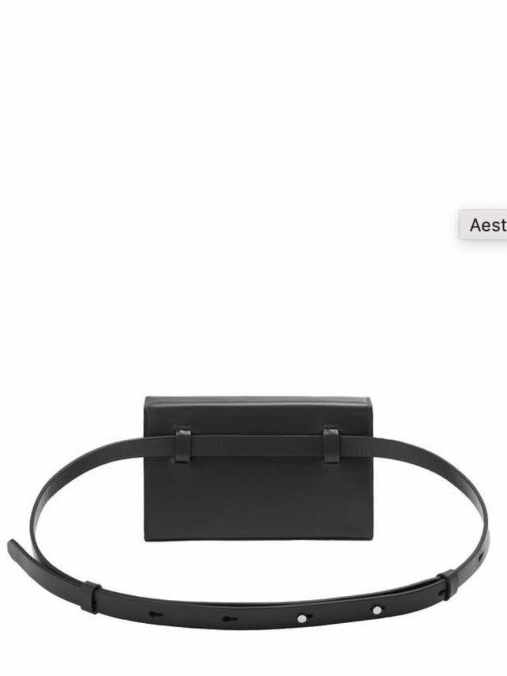 AESTHER EKME, Belt Bag, Black - Picture 4 of 15